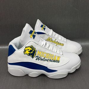 Michigan Wolverines Ncaa Ver 1 Air Jordan 13 Sneaker Michigan Wolverines Air Jordan 13 Shoes