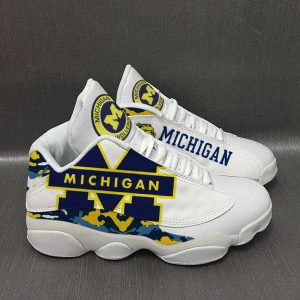 Michigan Wolverines Ncaa Ver 2 Air Jordan 13 Sneaker Michigan Wolverines Air Jordan 13 Shoes