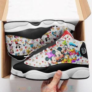 Mickey Mouse Characters Air Jordan 13 Shoes Mickey Minnie Mouse Air Jordan 13 Shoes