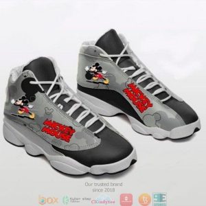 Mickey Mouse Leather Disney Mickey Running Air Jordan 13 Sneaker Shoes Mickey Minnie Mouse Air Jordan 13 Shoes