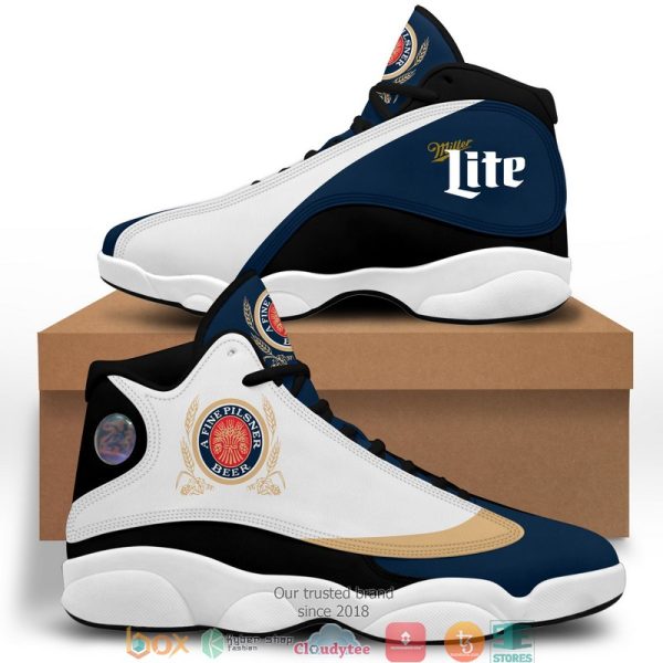 Miller Lite Air Jordan 13 Sneaker Shoes Miller Lite Beer Air Jordan 13 Shoes