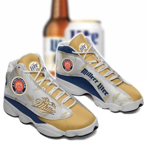 Miller Lite Beer Yellow Air Jordan 13 Sneaker Miller Lite Beer Air Jordan 13 Shoes