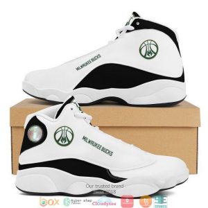 Milwaukee Bucks Nba Football Team Air Jordan 13 Sneaker Shoes Milwaukee Brewers Air Jordan 13 Shoes