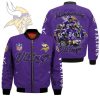 Minnesota Vikings Players Nfl Bomber Jacket Minnesota Vikings Bomber Jacket