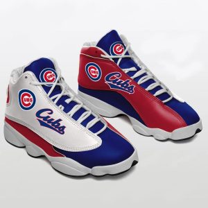 Mlb Chicago Cubs Team Air Jordan 13 Sneaker Shoes Chicago Cubs Air Jordan 13 Shoes