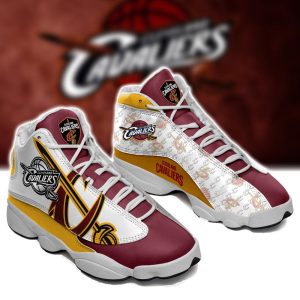 Mlb Cleveland Cavaliers Basketball Air Jordan 13 Sneaker Shoes Cleveland Cavaliers Air Jordan 13 Shoes