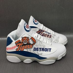 Mlb Detroit Tigers Air Jordan 13 Sneaker Shoes Detroit Tigers Air Jordan 13 Shoes