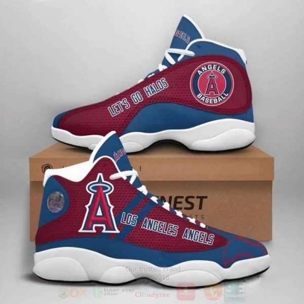 Mlb Los Angeles Angels Teams Football Air Jordan 13 Shoes Los Angeles Angels Air Jordan 13 Shoes