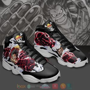 Monkey D Luffy Gear 4 Air Jordan 13 Shoes One Piece Monkey D Luffy Air Jordan 13 Shoes