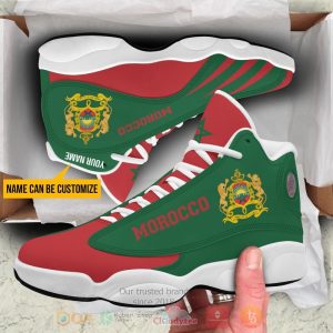 Morocco Personalized Green Air Jordan 13 Shoes Personalized Air Jordan 13 Shoes