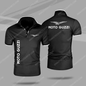 Moto Guzzi Italian Motorcycles All Over Print Polo Shirt Guzzi Polo Shirts