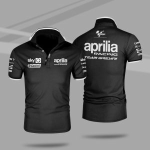 Motogp Aprilia Racing Team Gresini Polo Shirt Aprilia Polo Shirts