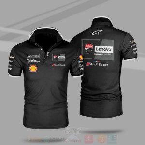 Motogp Ducati Lenovo Factory Team Premium Polo Shirt Ducati Polo Shirts