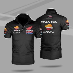 Motogp Repsol Honda Team Hrc Polo Shirt Honda Polo Shirts