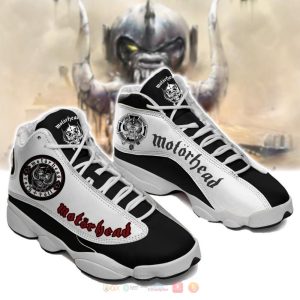 Motorhead Band Black White Air Jordan 13 Shoes Motorhead Band Air Jordan 13 Shoes