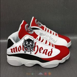 Motorhead Band Red White Air Jordan 13 Shoes Motorhead Band Air Jordan 13 Shoes