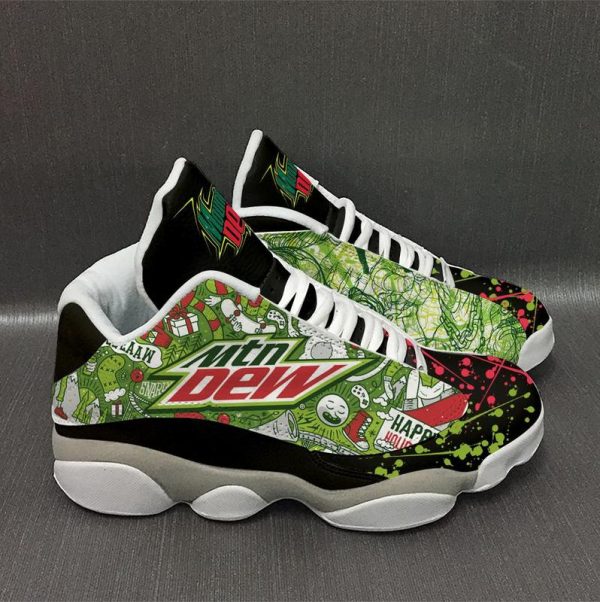 Mountain Dew Ver 2 Air Jordan 13 Sneaker Mountain Dew Air Jordan 13 Shoes