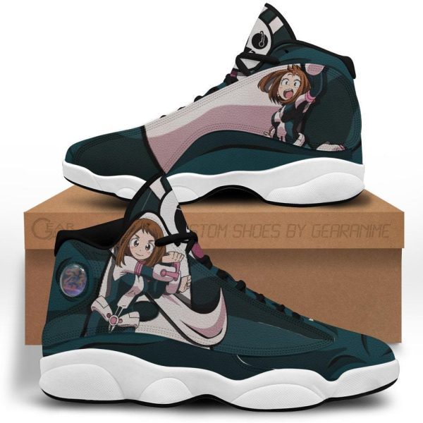 My Hero Academia Ochako Uraraka Air Jordan 13 Sneaker Shoes My Hero Academia Air Jordan 13 Shoes