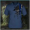 Navy Thin Blue Line Polo Shirt Us Navy Polo Shirts