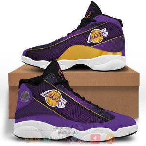 Nba Los Angeles Lakers Air Jordan 13 Shoes 3 Los Angeles Lakers Air Jordan 13 Shoes