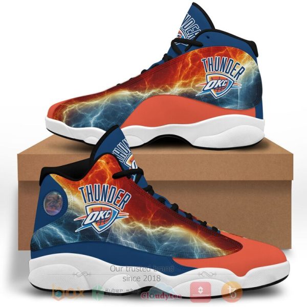 Nba Oklahoma City Thunder Air Jordan 13 Shoes 2 Oklahoma City Thunder Air Jordan 13 Shoes