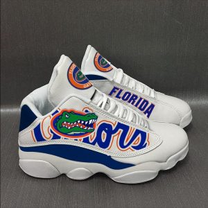 Ncaa Florida Gators Blue White Air Jordan 13 Sneaker Shoes Florida Gators Air Jordan 13 Shoes
