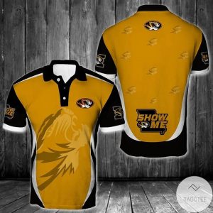 Ncaa Missouri Tigers Football Polo Shirt Football Team Polo Shirts