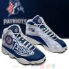 New England Patriots Nfl Big Logo Football Team Air Jordan 13 Shoes New England Patriots Air Jordan 13 Shoes