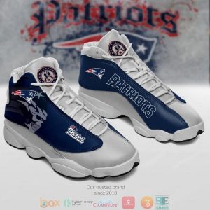 New England Patriots Nfl Football Team 17 Air Jordan 13 Sneaker Shoes New England Patriots Air Jordan 13 Shoes