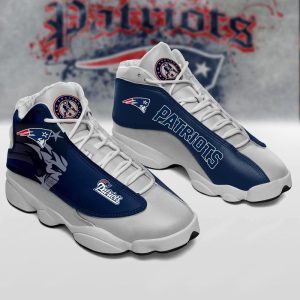 New England Patriots Nfl Ver 3 Air Jordan 13 Sneaker New England Patriots Air Jordan 13 Shoes