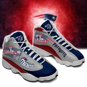 New England Patriots Nfl Ver 4 Air Jordan 13 Sneaker New England Patriots Air Jordan 13 Shoes