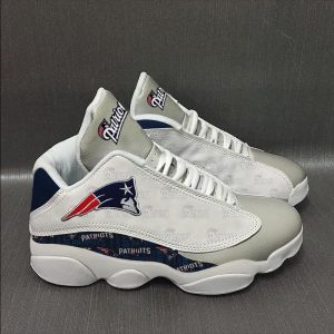 New England Patriots Nfl Ver 7 Air Jordan 13 Sneaker New England Patriots Air Jordan 13 Shoes