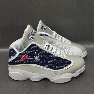 New England Patriots Nfl Ver 8 Air Jordan 13 Sneaker New England Patriots Air Jordan 13 Shoes
