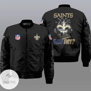 New Orleans Saints Bomber Jacket New Orleans Saints Bomber Jacket