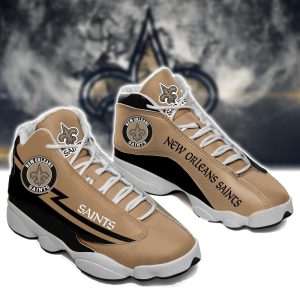 New Orleans Saints Nfl Ver 1 Air Jordan 13 Sneaker New Orleans Saints Air Jordan 13 Shoes