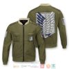 New Survey Corps Uniform Bomber Jacket Attack On Titan Survey Corps Bomber Jacket