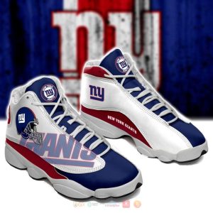 New York Giants Blue White Air Jordan 13 Shoes New York Giants Air Jordan 13 Shoes