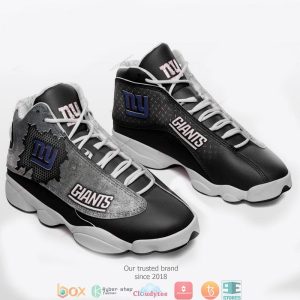 New York Giants Football Nfl Team Air Jordan 13 Sneaker Shoes New York Giants Air Jordan 13 Shoes