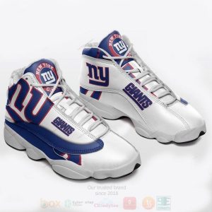 New York Giants Football Team Nfl Air Jordan 13 Shoes New York Giants Air Jordan 13 Shoes