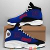 New York Giants Nfl Big Logo Football Team Air Jordan 13 Sneaker Shoes New York Giants Air Jordan 13 Shoes