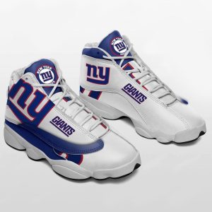 New York Giants Nfl Ver 1 Air Jordan 13 Sneaker New York Giants Air Jordan 13 Shoes