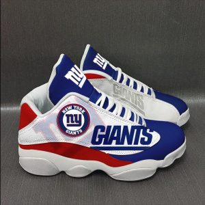 New York Giants Nfl Ver 2 Air Jordan 13 Sneaker New York Giants Air Jordan 13 Shoes