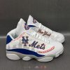 New York Mets Mlb White Air Jordan 13 Shoes New York Mets Air Jordan 13 Shoes