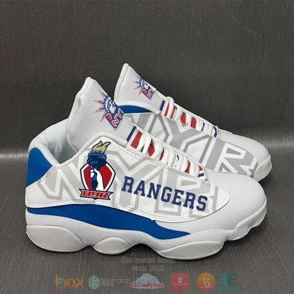 New York Rangers Nhl Team Logo Air Jordan 13 Shoes New York Rangers Air Jordan 13 Shoes