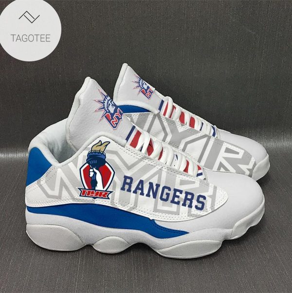 New York Rangers Sneakers Air Jordan 13 Shoes New York Rangers Air Jordan 13 Shoes