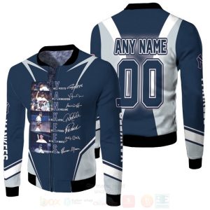 New York Yankees Andy Pettitte Mickey Mantle Mlb Signed Personalized 3D Bomber Jacket New York Yankees Bomber Jacket