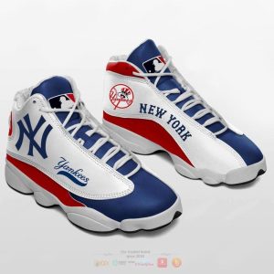 New York Yankees Blue White Air Jordan 13 Shoes New York Yankees Air Jordan 13 Shoes