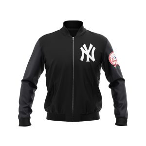 New York Yankees Custom Name And Number Bomber Jacket New York Yankees Bomber Jacket