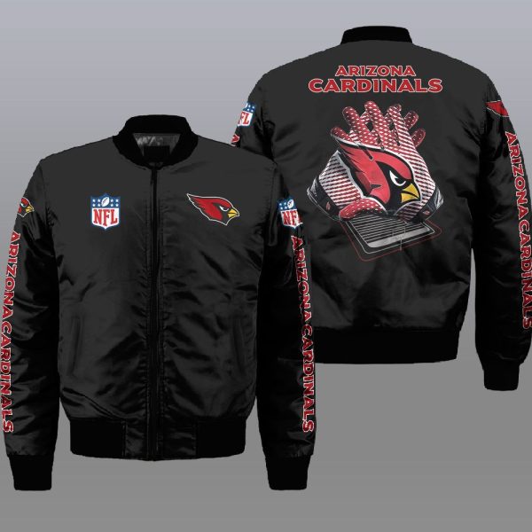 Nfl Arizona Cardinals 3D Bomber Jacket 2 Arizona Cardinals Bomber Jacket