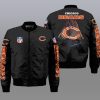 Nfl Chicago Bears 3D Bomber Jacket Chicago Bears Bomber Jacket
